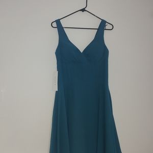 Teal dress